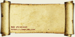 Nadja Jerković vizit kartica